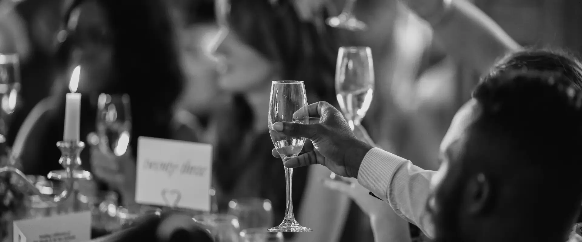 Creative QR code display at an event